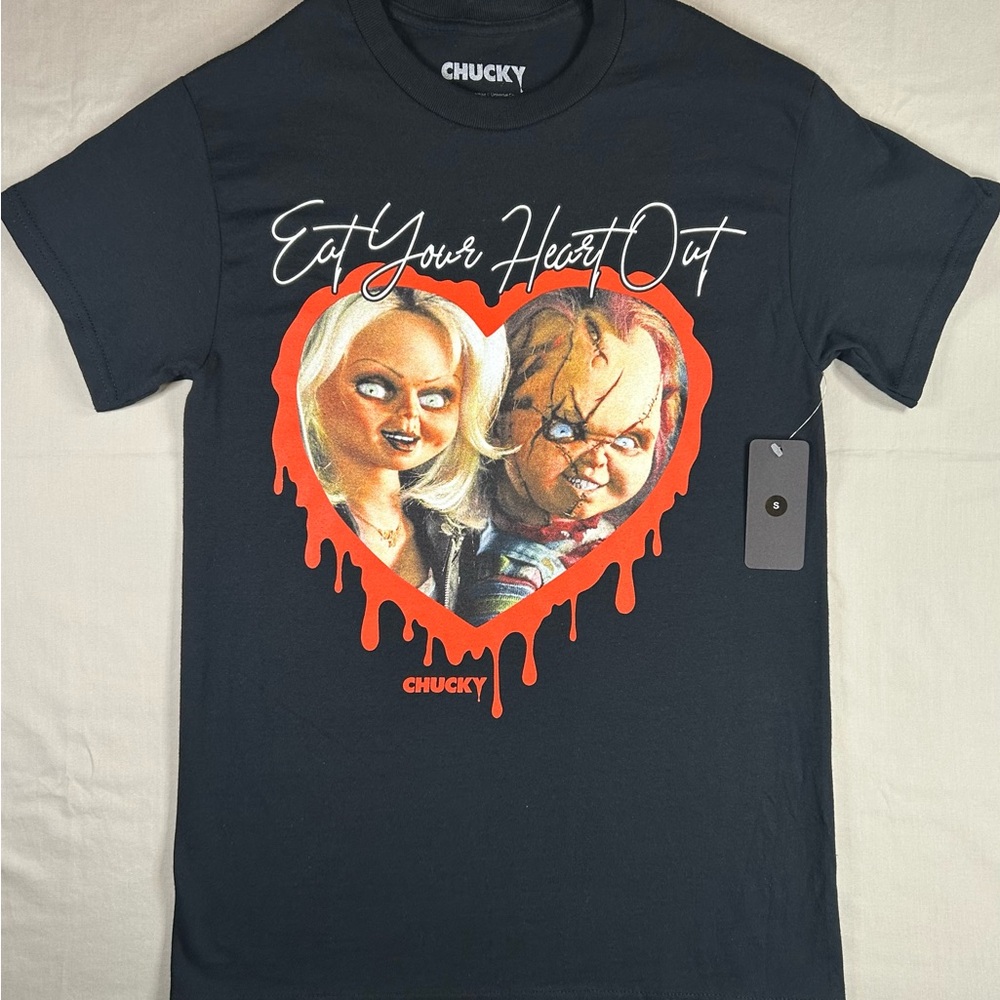 Chucky “Eat Your Heart Out” Valentine Graphic Tee